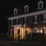 Anywhere Fireplace 65-Inch Cone Shaped Hammered Copper Torches Outside the House