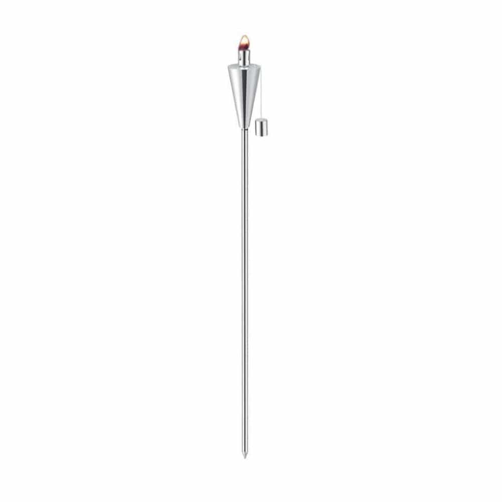 Anywhere Fireplace 65-Inch Tall Cone Shaped Stainless Steel Torch (90291)