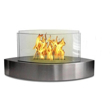 Anywhere Fireplace Lexington - Table Top Ethanol Fireplace - Stainless Steel