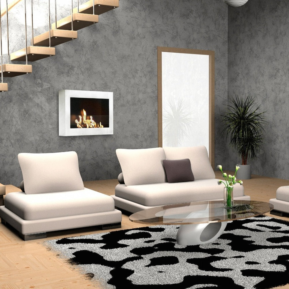 Ethanol Fireplace - Anywhere Fireplace SoHo - Wall Mounted Ethanol Fireplace - 3 Colors