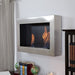 Anywhere Fireplace SoHo - Wall Mounted Ethanol Fireplace- Stainless Steel