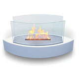 Anywhere Fireplace Lexington Table Top Ethanol Fireplace in White