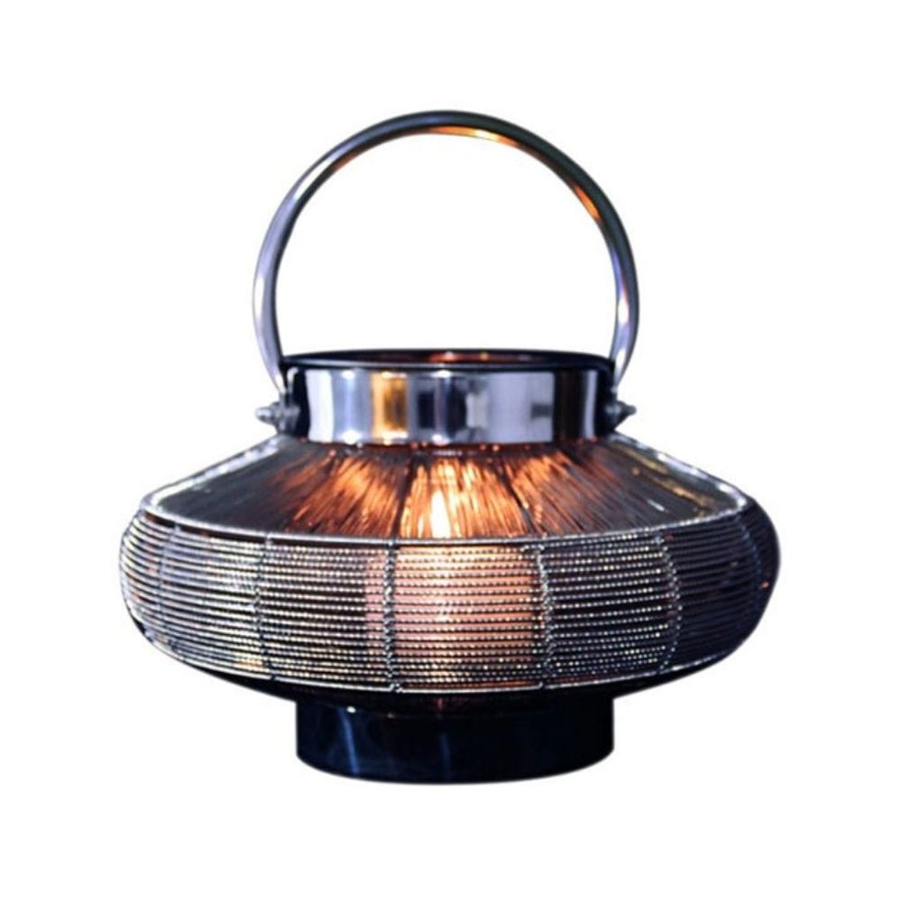 Anywhere Fireplace Mercury 2 in 1 Gel Firepot or Lantern with Handle