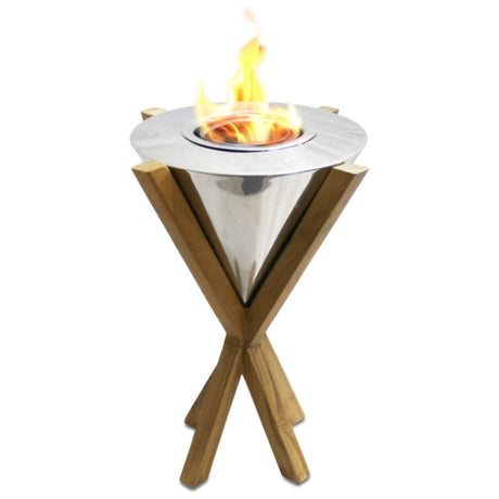 Anywhere Fireplace Southampton Teak 12-Inch Gel Torch