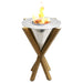 Anywhere Fireplace Southampton Teak 12-Inch Gel Torch
