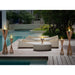 Anywhere Fireplace Southampton Teak Series by the Pool