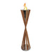 Anywhere Fireplace Southampton Teak Tall 50-Inch Gel Torch