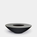 Arteflame Classic 11-inch Tall Corten Steel Fire Bowl with Cooktop in Matte Black