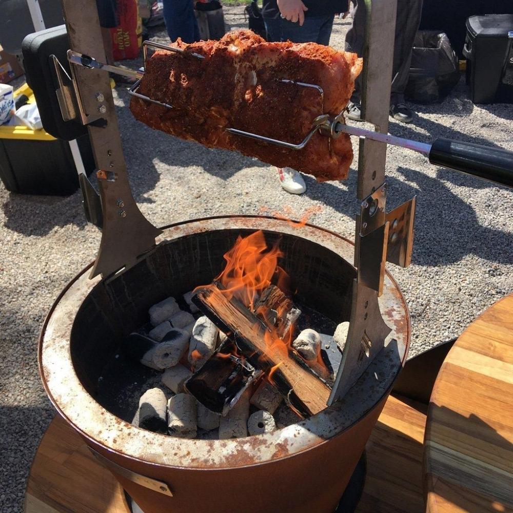 Roasting on an Arteflame One Series Fire Pit