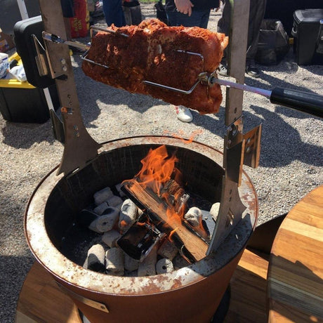 Roasting on an Arteflame One Series Fire Pit