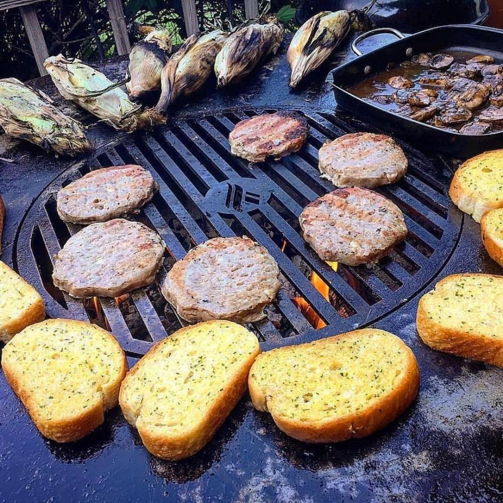 Grilling with Cooktop and Optional Grill Grate