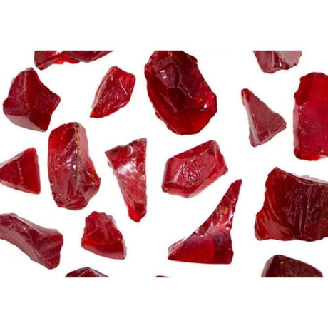 AZ Patio Heaters 1/2"-3/4" Fire Glass Red