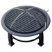 AZ Patio Heaters 30" Round Firepit with Cooking Grate (FT-235)