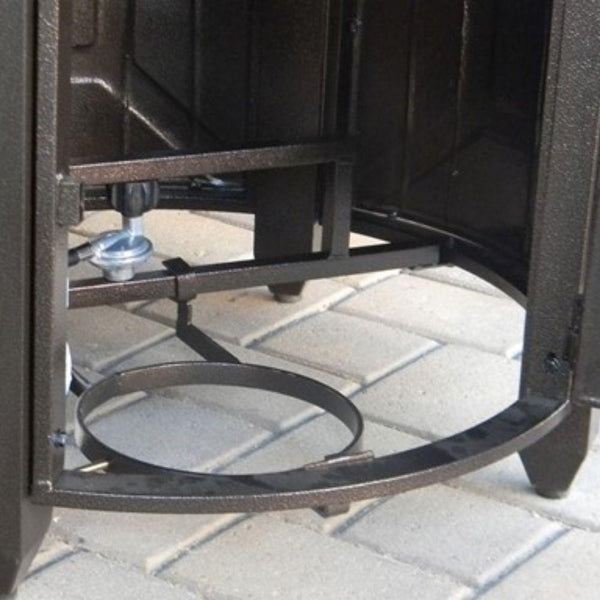 Hidden Cabinet hides a 20 lb. LP Tank