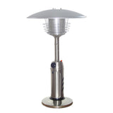 AZ Patio Heaters Hiland Stainless Steel Tabletop Propane Patio Heater