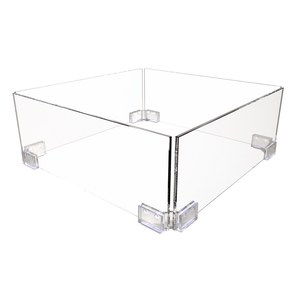 Blinde Design Fire Screen for Fire Table, 21" Square
