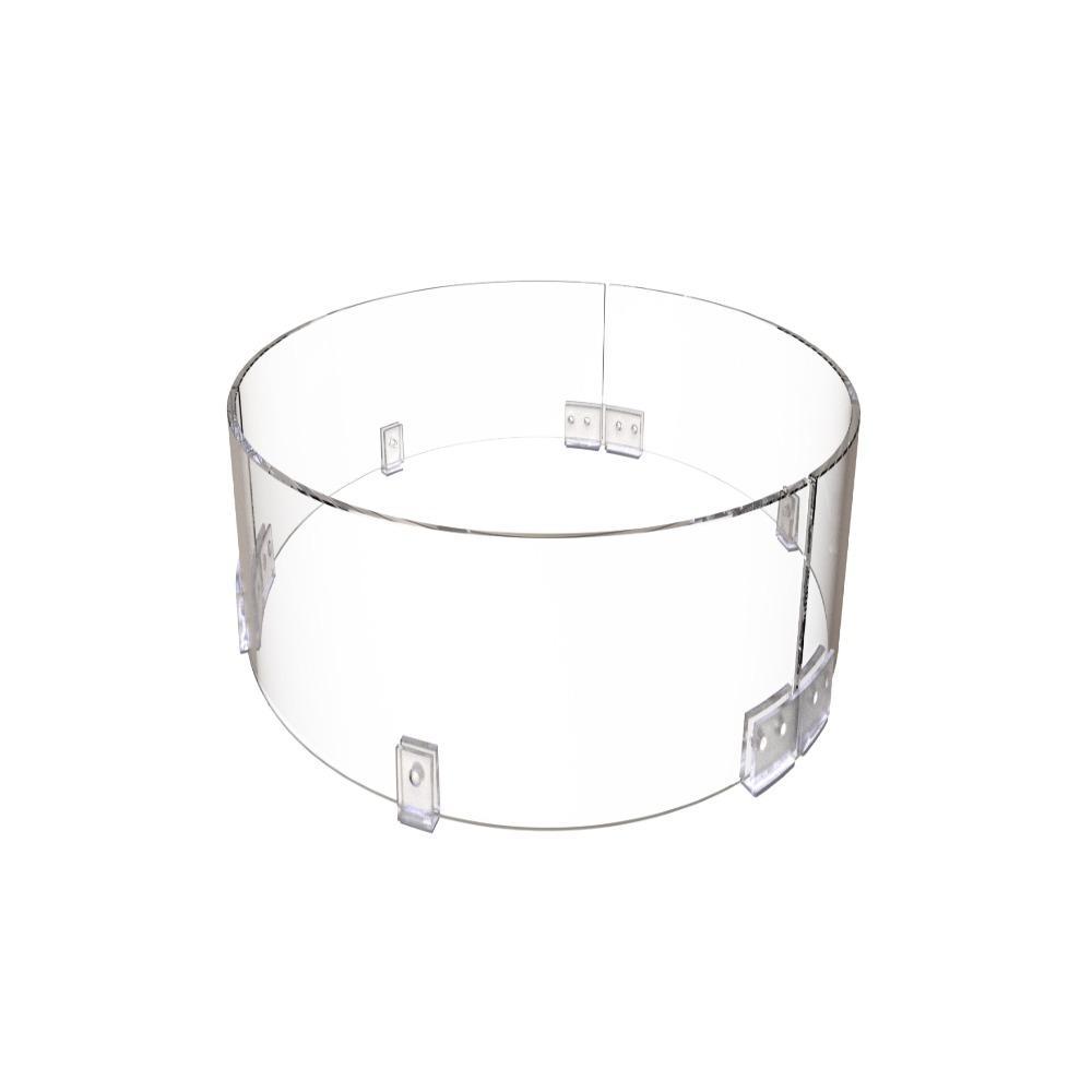 Blinde Design Fire Screen for Fire Table, 26" Round