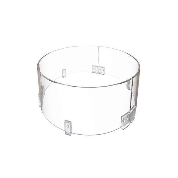 Blinde Design Fire Screen for Fire Table, 26" Round