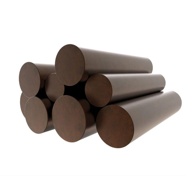 Blinde Design Metal Log Set for Flex Firebox in Copper