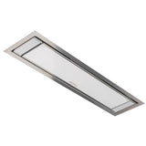 White Bromic Platinum Smart Heat Electric Heater Flush Mounted Installation