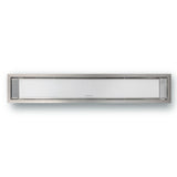 White Bromic Platinum Smart Heat Electric Heater Flush Mounted Installation