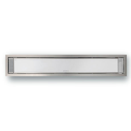 White Bromic Platinum Smart Heat Electric Heater Flush Mounted Installation