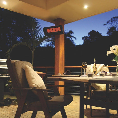 Bromic Tungsten Smart-Heat Gas Patio Heater in Residential Space