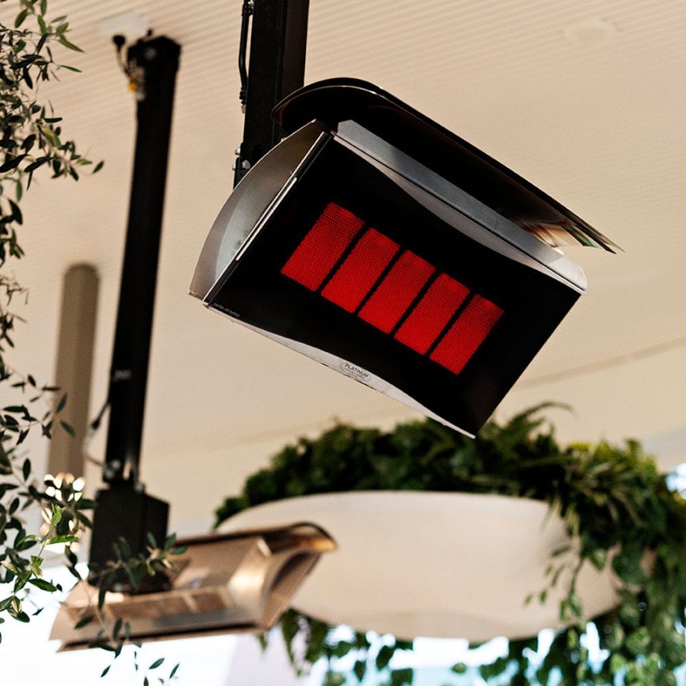 bromic platinum smart-heat gas patio heater ceiling mounted overhead