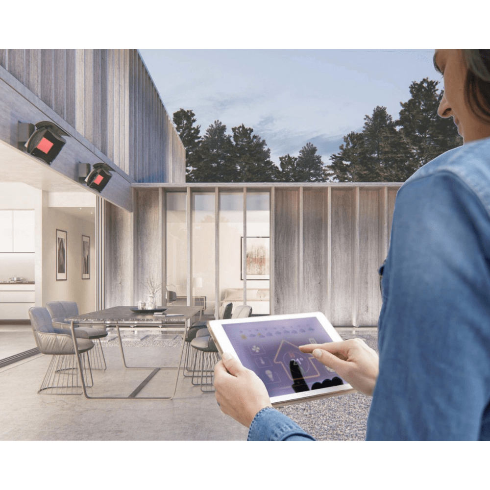 Bromic Smart-Heat™ Link Home Automation Plug-In Control on Tablet