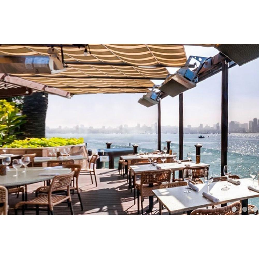 Calcana High Output Marine Grade Stainless Steel Heaters at Island Prime Restaurant