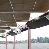 Calcana Marine Grade Stainless Steel Heaters at Seaside Restaurant