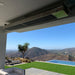 Calcana High Output 10' Stainless Steel Gas Patio Heater in California Residence
