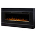 Dimplex Black Cohesion Wall-Mount Surround with 50" Synergy Fireplace