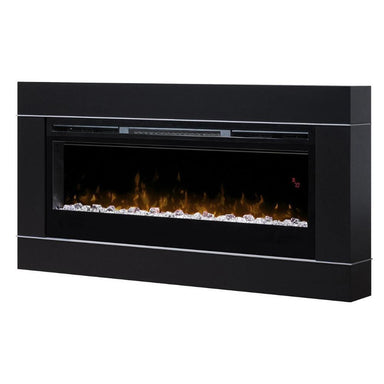 Dimplex Black Cohesion Wall-Mount Surround with 50" Prims Fireplace
