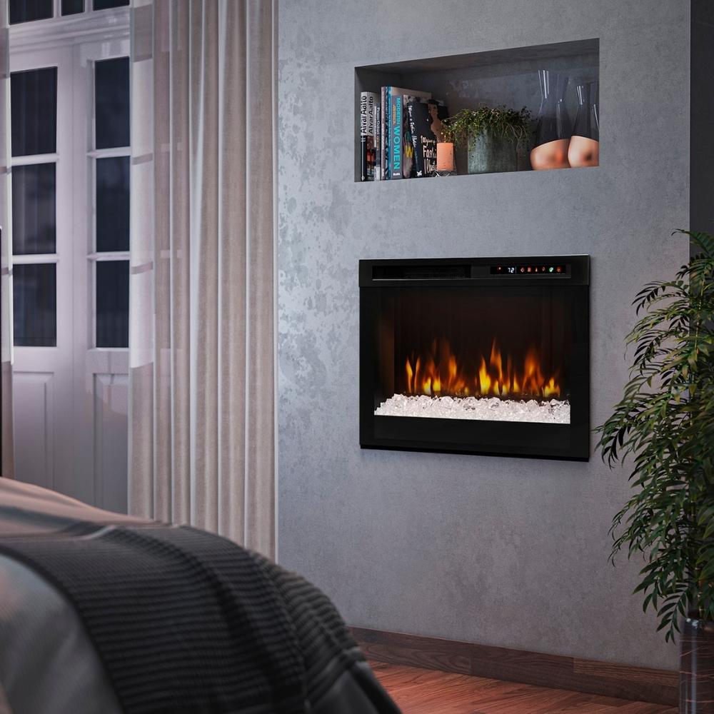 Dimplex XHD23G Electric Firebox in Bedroom