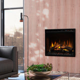 Dimplex XHD23G Electric Firebox in Living Room