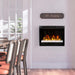 Dimplex XHD23G Electric Firebox in Dining Area