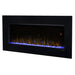Dimplex Nicole 43-Inch Wall Mounted Electric Fireplace with blue fire glass - DWF3651B
