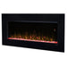 Dimplex Nicole 43-Inch Wall Mounted Electric Fireplace with red fire glass - DWF3651B