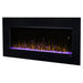 Dimplex Nicole 43-Inch Wall Mounted Electric Fireplace with purple fire glass - DWF3651B