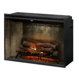 Dimplex Revillusion™ 36" - Built-in Electric Firebox Weathered Concrete Interior