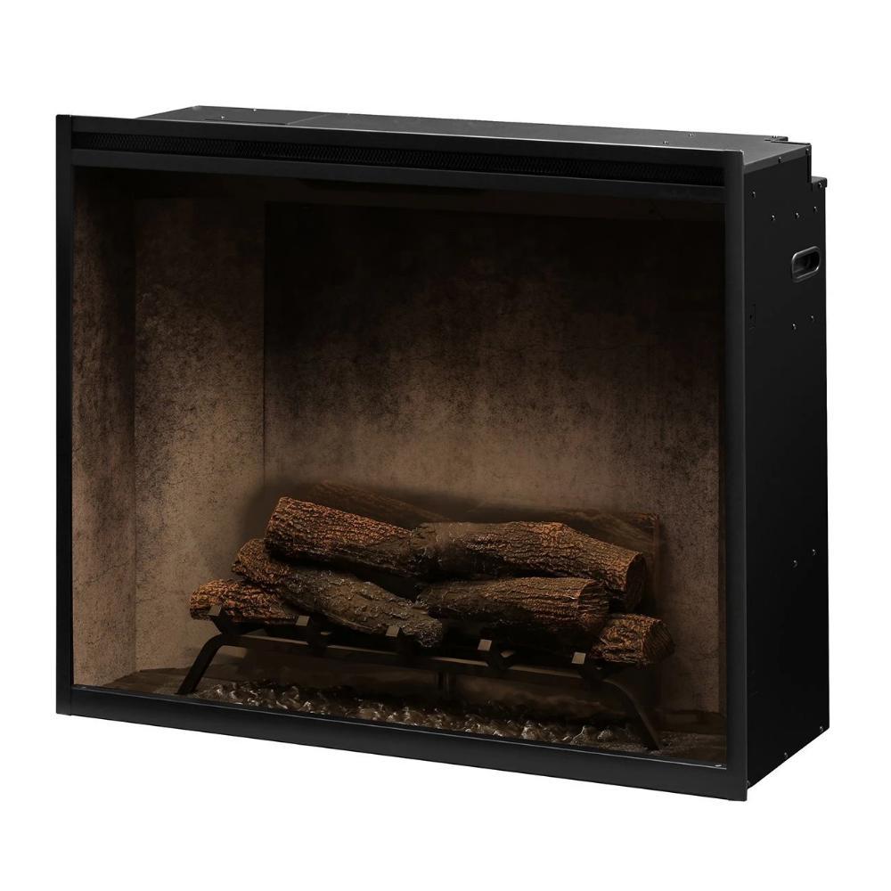 Dimplex Revillusion™ 36" - Built-in Electric Firebox with Realogs no Flame