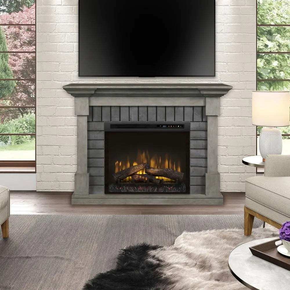 Dimplex Royce 52-Inch Fireplace and Mantel Package — Modern Blaze