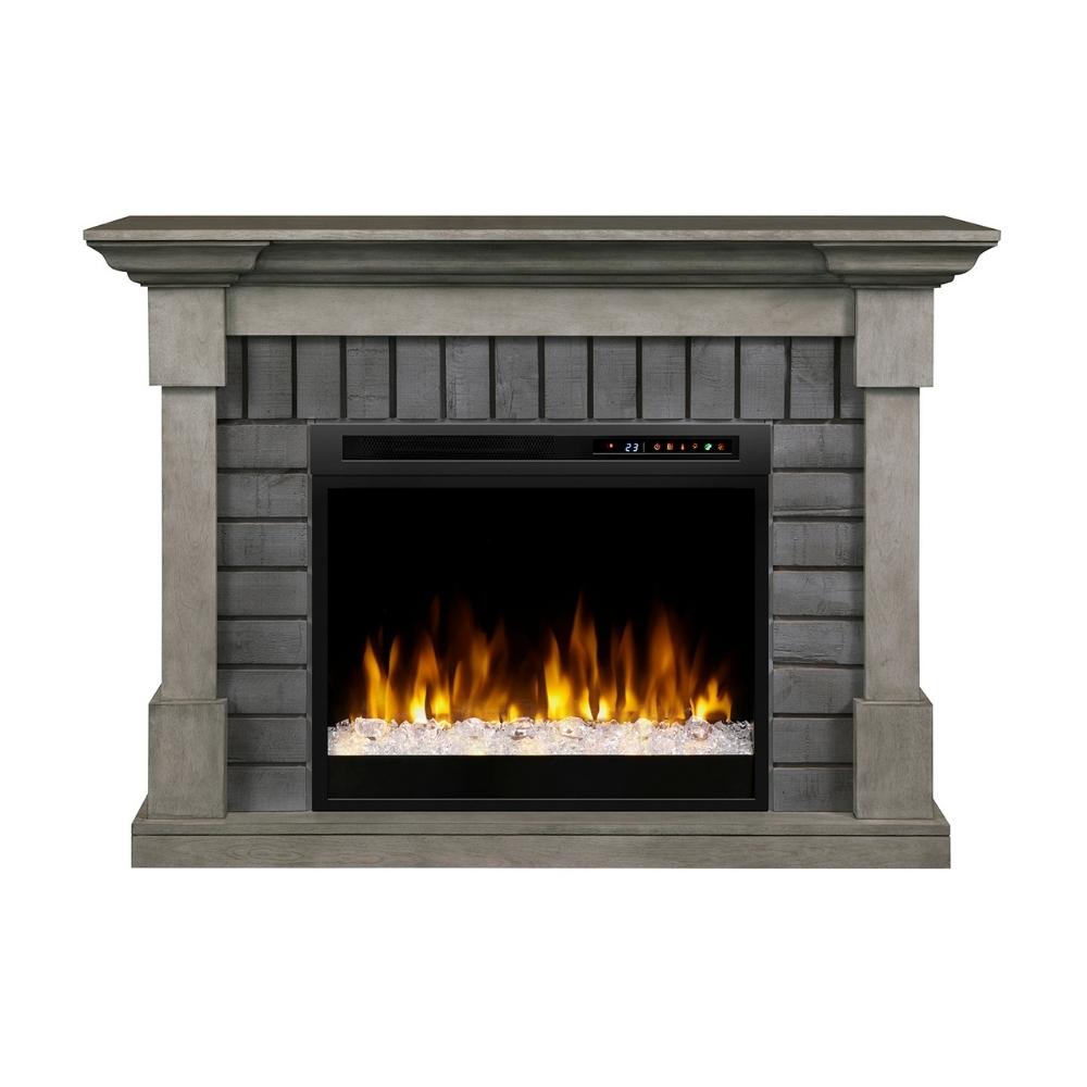 Dimplex Royce 52-Inch Electric Fireplace and Mantel Package with Acrylic Ice