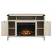 Dimplex Sadie Media Console with Electric Fireplace for 43-Inch TV in Silver Elm finish