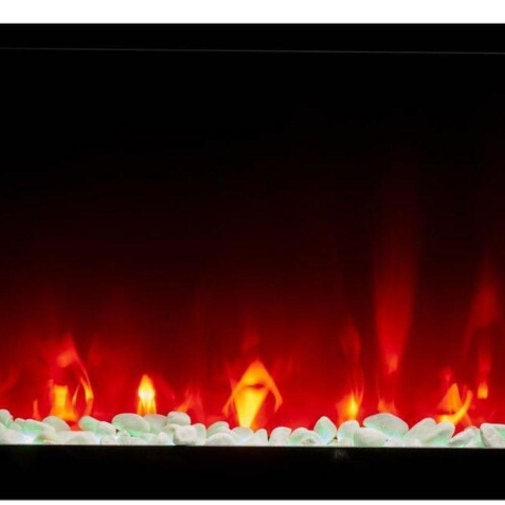 Red Flame Option for Dimplex Sierra Built-in/Wall Mounted Electric Fireplace 