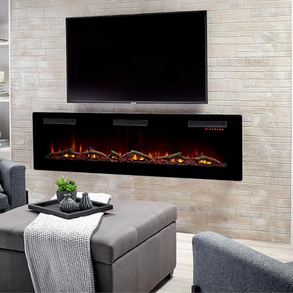 Dimplex Sierra 72-Inch Built-in/Wall Mounted Electric Fireplace