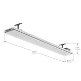 Dimplex DLW Series 1500W White Infrared Electric Heater Dimensions