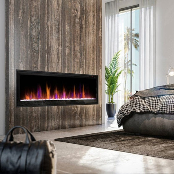 Dimplex Multi-Fire SL 60-Inch Built-In Smart Electric Fireplace at a resort