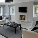 Dimplex Revillusion RBF36 36-Inch Built-in Electric Firebox in Living Room